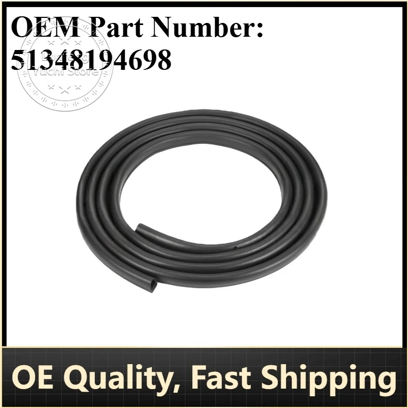 Артикул: 51348194698 — новый уплотнитель правой задней двери для BMW E46 318i 325i
Артикул: 51348194698 — новый уплотнитель правой задней двери для BMW E46 318i 325i