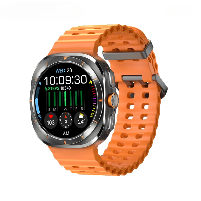 2024 Watch 7 Ultra AMOLED Smart Watch Ai Dail 3D Menu Compass Men W7 Smartwatch Women Bluetooth Call Wireless Charging Sports
2024 Watch 7 Ultra AMOLED Smart Watch Ai Dail 3D Menu Compass Men W7 Smartwatch Women Bluetooth Call Wireless Charging Sports