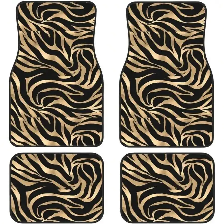 Animal Print A Set Of Four Printed Car Floor Mats, Including Front And Rear Carpet Floor Mats, Car And Truck Accessories
Animal Print A Set Of Four Printed Car Floor Mats, Including Front And Rear Carpet Floor Mats, Car And Truck Accessories