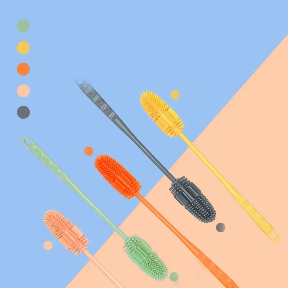 Kitchen Cleaning Tool Silicone Cup Brush Long Handle Portable Cup Scrubber Multipurpose Bottle Cleaning Brush Water Bottle
Kitchen Cleaning Tool Silicone Cup Brush Long Handle Portable Cup Scrubber Multipurpose Bottle Cleaning Brush Water Bottle