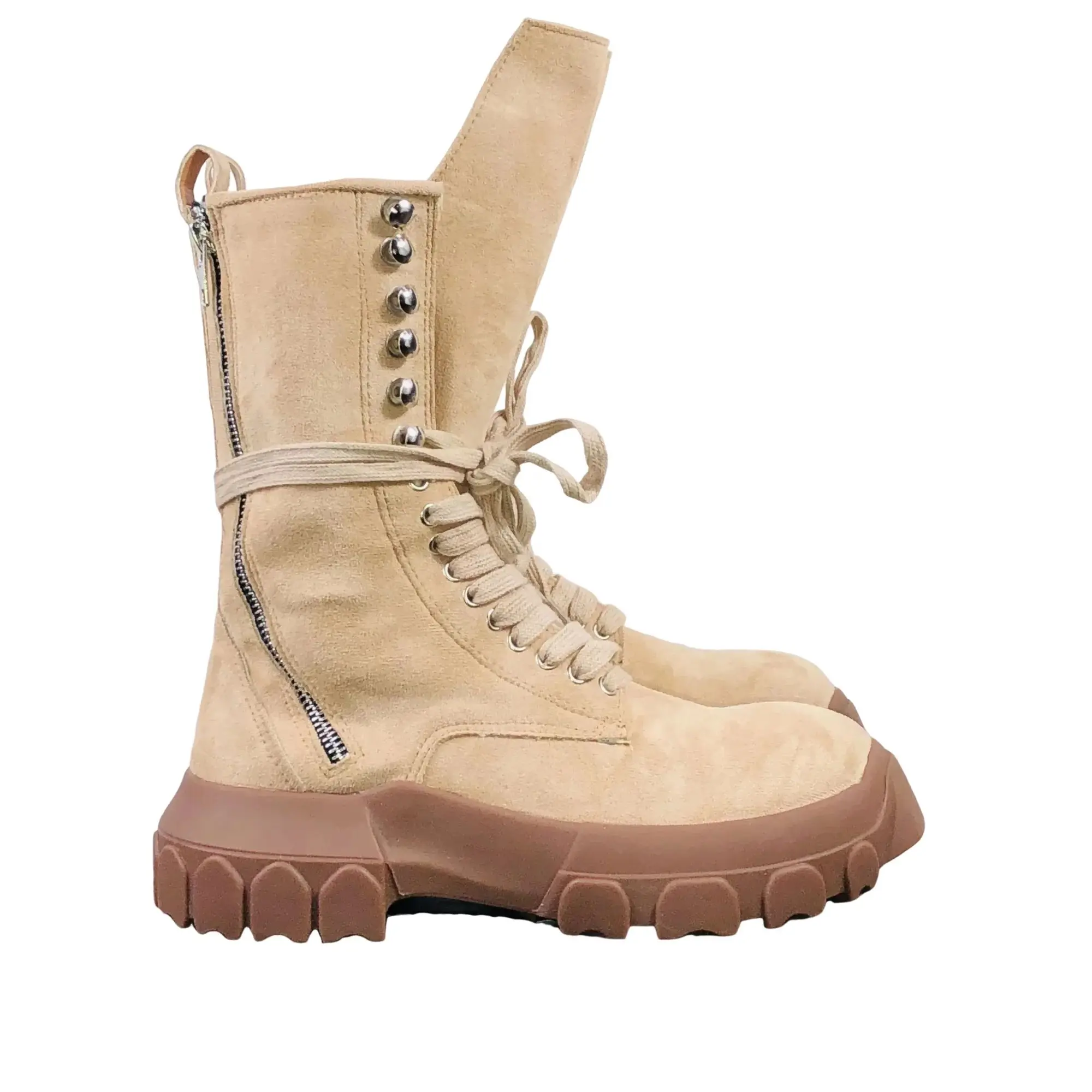 Women Casual Motorcycle Boots Luxury Trainers Lace Up Sneakers Zip High-TOP Autumn Flats Shoes
Women Casual Motorcycle Boots Luxury Trainers Lace Up Sneakers Zip High-TOP Autumn Flats Shoes