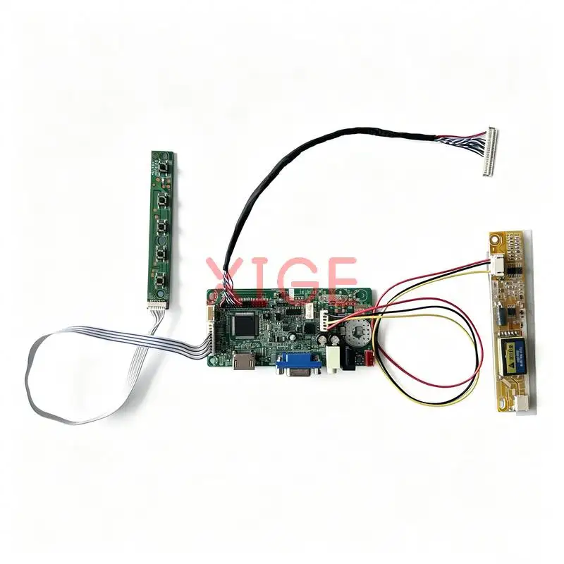 For QD14XL20 QD14XL19 QD14XL07 QD14XL12 LCD Monitor Controller Drive Board DIY Kit LVDS 30-Pin 1024x768 1-CCFL 1024*768 HDMI+VGA
For QD14XL20 QD14XL19 QD14XL07 QD14XL12 LCD Monitor Controller Drive Board DIY Kit LVDS 30-Pin 1024x768 1-CCFL 1024*768 HDMI+VGA