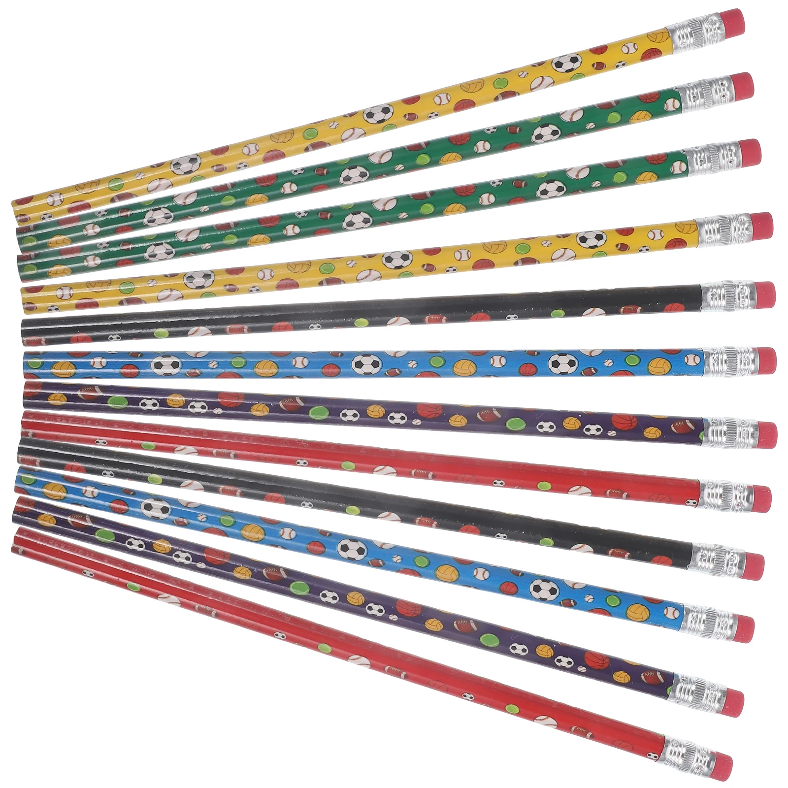 48 Pcs Football Pencil Writing Pencils for Party Bags Sports with Eraser Small Kids Birthday
48 Pcs Football Pencil Writing Pencils for Party Bags Sports with Eraser Small Kids Birthday