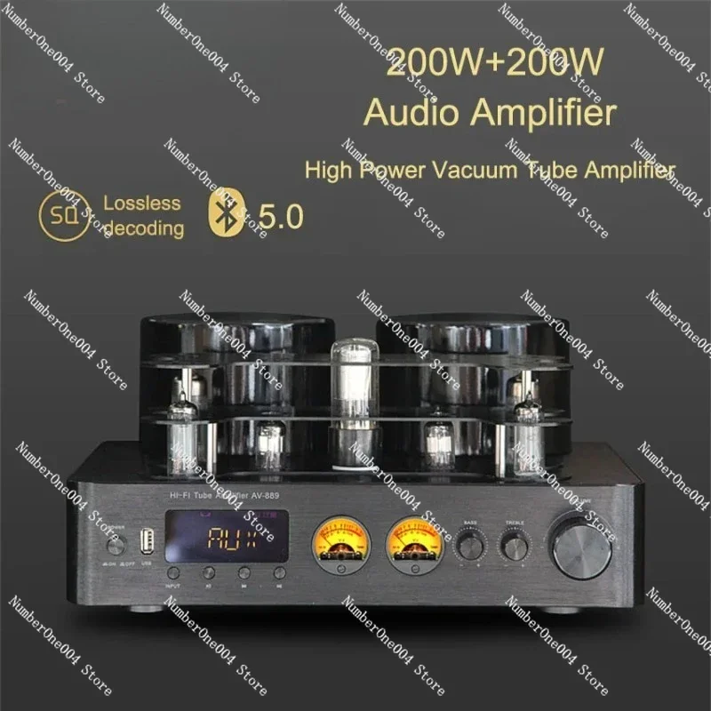 200W+200W High Power Tube Amplifier Bluetooth 5.0 Audio Speaker Amplifier COAX / OPT Power USB Home Theater Player
200W+200W High Power Tube Amplifier Bluetooth 5.0 Audio Speaker Amplifier COAX / OPT Power USB Home Theater Player