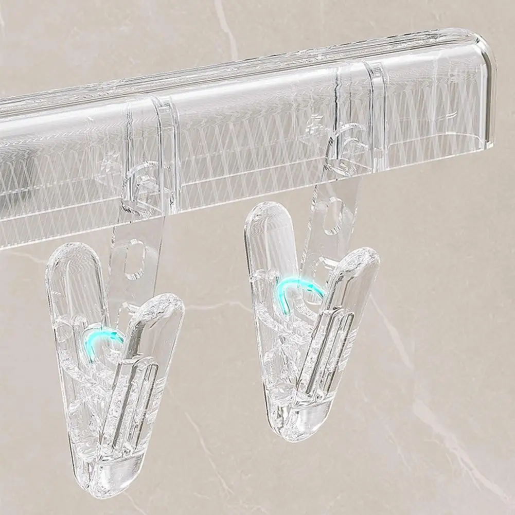 Rotation Installation Sock Drying Rack Wall-mounted Foldable Sock Clip Holder with 180 Degree Rotation Anti-slip Suction
Rotation Installation Sock Drying Rack Wall-mounted Foldable Sock Clip Holder with 180 Degree Rotation Anti-slip Suction
