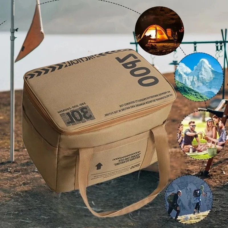 30L Large Capacity Insulated Folding Cooler Box Tactical Storage Bag Waterproof for Camping Gear Picnic Equipment and Food
30L Large Capacity Insulated Folding Cooler Box Tactical Storage Bag Waterproof for Camping Gear Picnic Equipment and Food