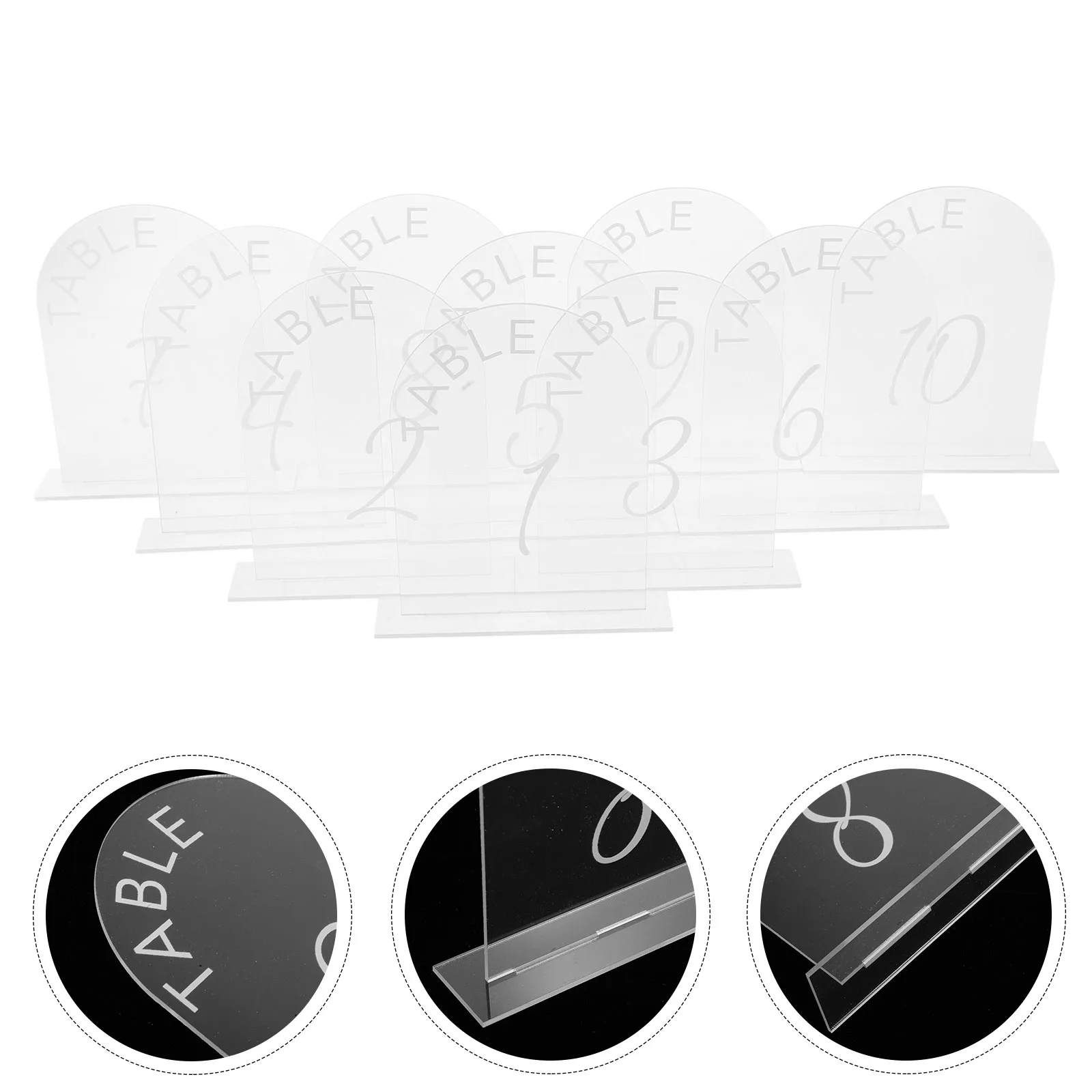 Acrylic Small Wedding Table Numbers Number Holder Base Table Number Signs Signs Clear Holders Material
Acrylic Small Wedding Table Numbers Number Holder Base Table Number Signs Signs Clear Holders Material