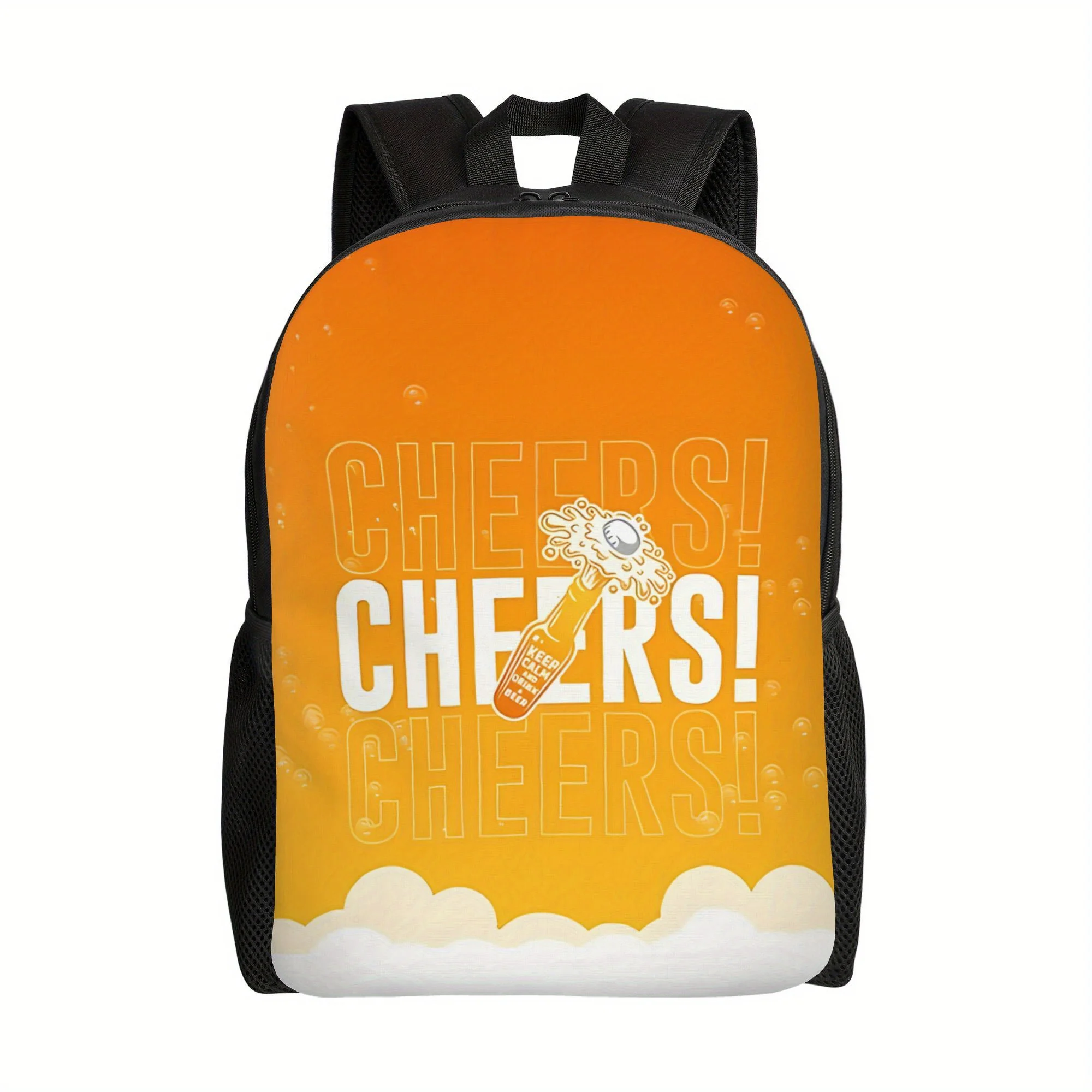 1pc CHEERS! Keep Calm and Drink Beer Backpack - Lightweight Durable School Bookbag with Adjustable Straps
1pc CHEERS! Keep Calm and Drink Beer Backpack - Lightweight Durable School Bookbag with Adjustable Straps
