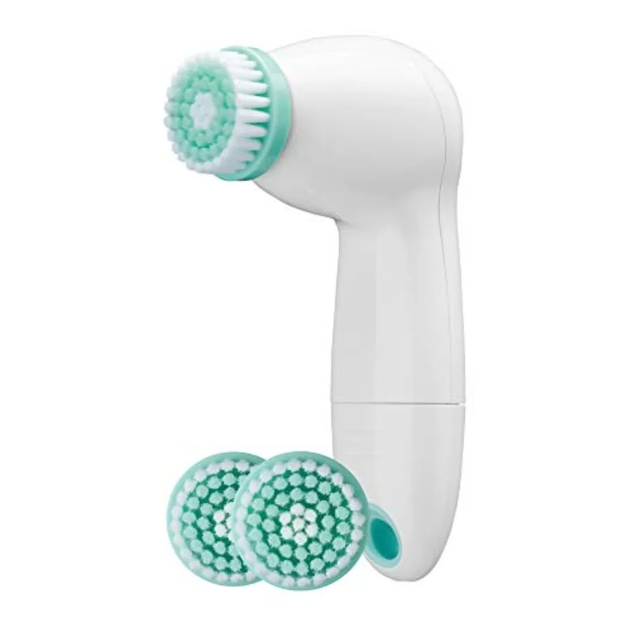 True Glow by Battery Operated Facial Cleansing Brush, Sonic Face Scrubber with 3 Brush Heads, Waterproof Skin Care Tool, Model
True Glow by Battery Operated Facial Cleansing Brush, Sonic Face Scrubber with 3 Brush Heads, Waterproof Skin Care Tool, Model