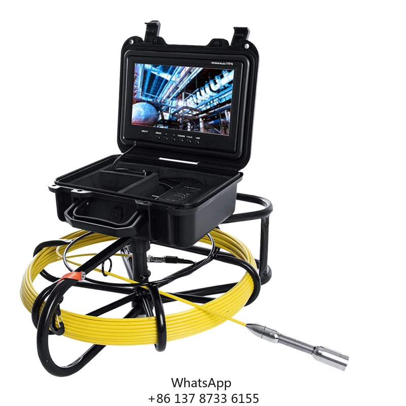 IP68 Waterproof 23mm Video Endoscope Camera With 12pcs LEDS 9inch Display Pipeline Industrial Inspection System 20m Cable DVR
IP68 Waterproof 23mm Video Endoscope Camera With 12pcs LEDS 9inch Display Pipeline Industrial Inspection System 20m Cable DVR