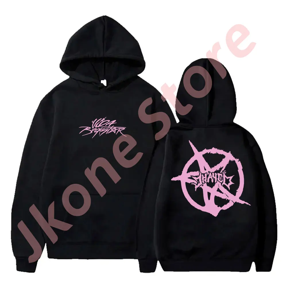 Толстовки Jhayco с логотипом, пуловеры Rapper Tour Merch, зимние женские и мужские модные повседневные толстовки с капюшоном в стиле хип-хоп
Толстовки Jhayco с логотипом, пуловеры Rapper Tour Merch, зимние женские и мужские модные повседневные толстовки с капюшоном в стиле хип-хоп