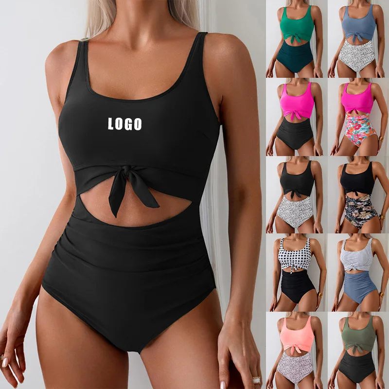 Customized LOGO large size S-3XL women's 2026 Europe beautiful women's one-piece swimsuit belly slim hollow lace-up swimsuit
Customized LOGO large size S-3XL women's 2026 Europe beautiful women's one-piece swimsuit belly slim hollow lace-up swimsuit