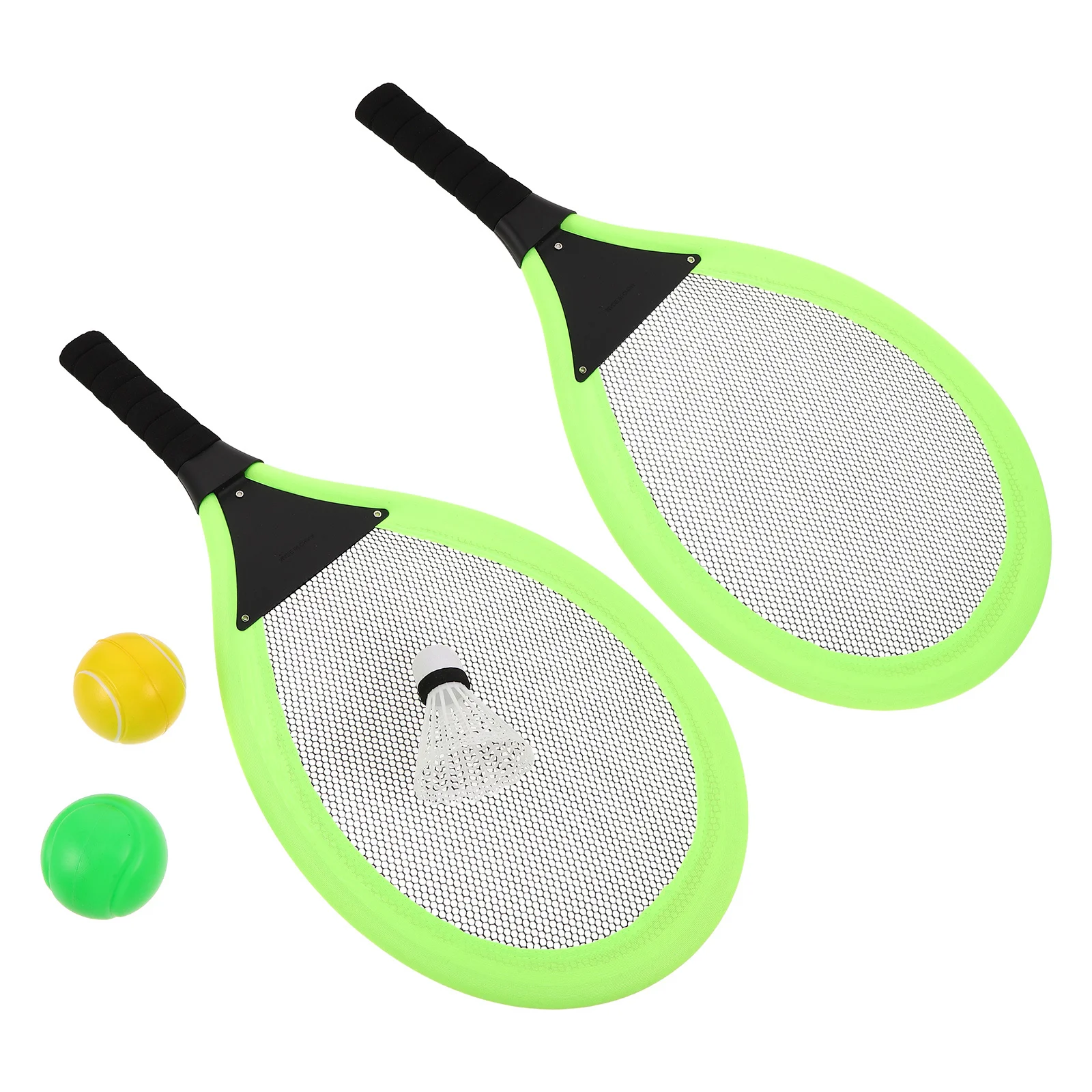 2Pcs Kids Tennis Rackets Green Plastic Outdoor Sports Training Equipment Paddle Bats for Toddlers Beginners Tennis Toy
2Pcs Kids Tennis Rackets Green Plastic Outdoor Sports Training Equipment Paddle Bats for Toddlers Beginners Tennis Toy