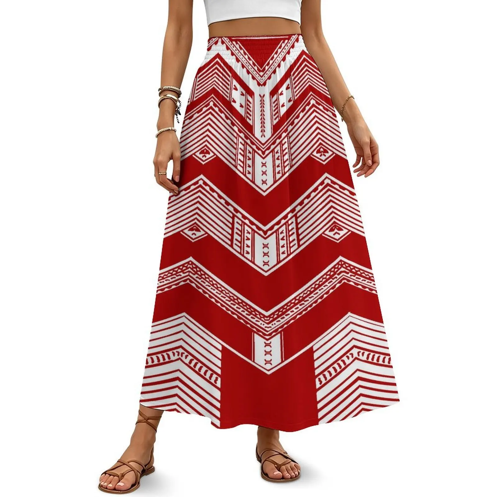Big Swing Party Holiday High Waist Long Skirts Factory Outlet Big Size 4XL Polynesian Tribal Print Maxi Skirt
Big Swing Party Holiday High Waist Long Skirts Factory Outlet Big Size 4XL Polynesian Tribal Print Maxi Skirt