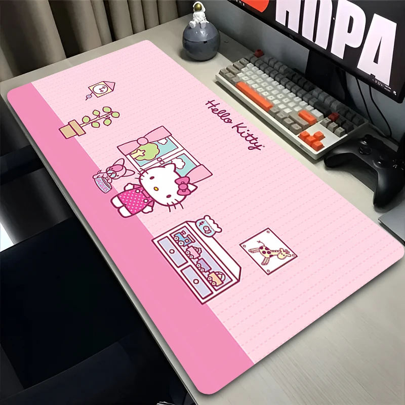 Mouse Pad Laptop Anime Extended Desktop Mat Computer Gamer Mousepad PC Gaming Accessories Keyboard Pad HD Print H-hello K-kitty
Mouse Pad Laptop Anime Extended Desktop Mat Computer Gamer Mousepad PC Gaming Accessories Keyboard Pad HD Print H-hello K-kitty