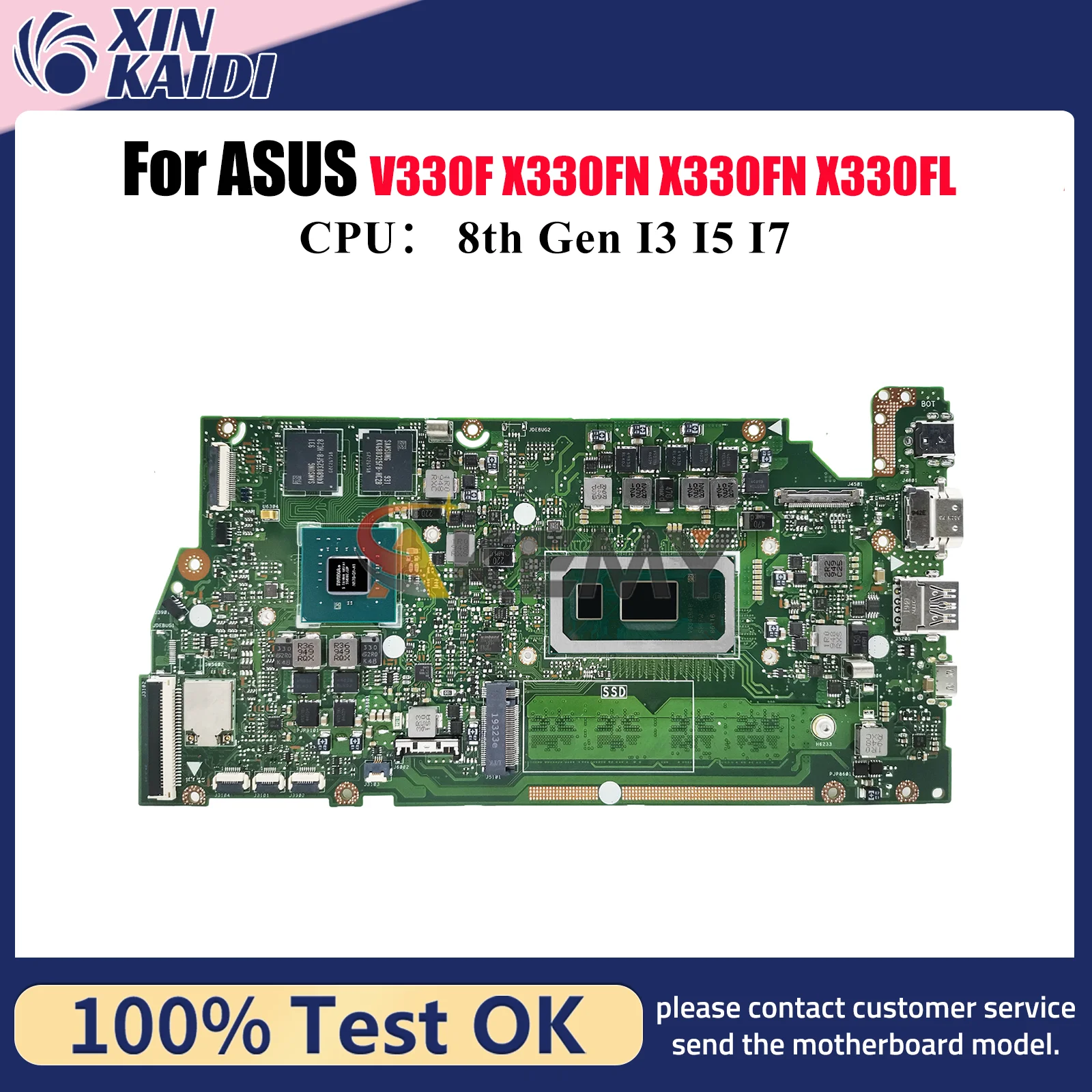 X330FN Материнская плата для ноутбука ASUS VivoBook V330F X330FL S330F I330FA R330F K330F X330FN X330F Материнская плата I3 I5 I7 Процессор тесты ОК
X330FN Материнская плата для ноутбука ASUS VivoBook V330F X330FL S330F I330FA R330F K330F X330FN X330F Материнская плата I3 I5 I7 Процессор тесты ОК