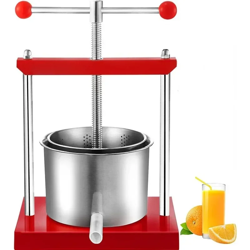 Household Manual Stainless Steel Press Multifunctional Wine Separation and Filtration To Remove Water
Household Manual Stainless Steel Press Multifunctional Wine Separation and Filtration To Remove Water