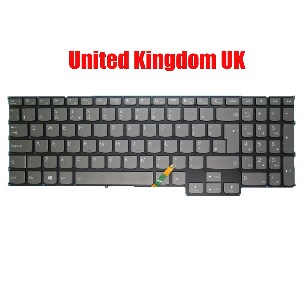 Laptop Keyboard For Lenovo For Ideapad 5 Pro 16ARH7 5 Pro 16IAH7 82SN 82SK English US United Kingdom UK Turkey TR Backlit New
Laptop Keyboard For Lenovo For Ideapad 5 Pro 16ARH7 5 Pro 16IAH7 82SN 82SK English US United Kingdom UK Turkey TR Backlit New