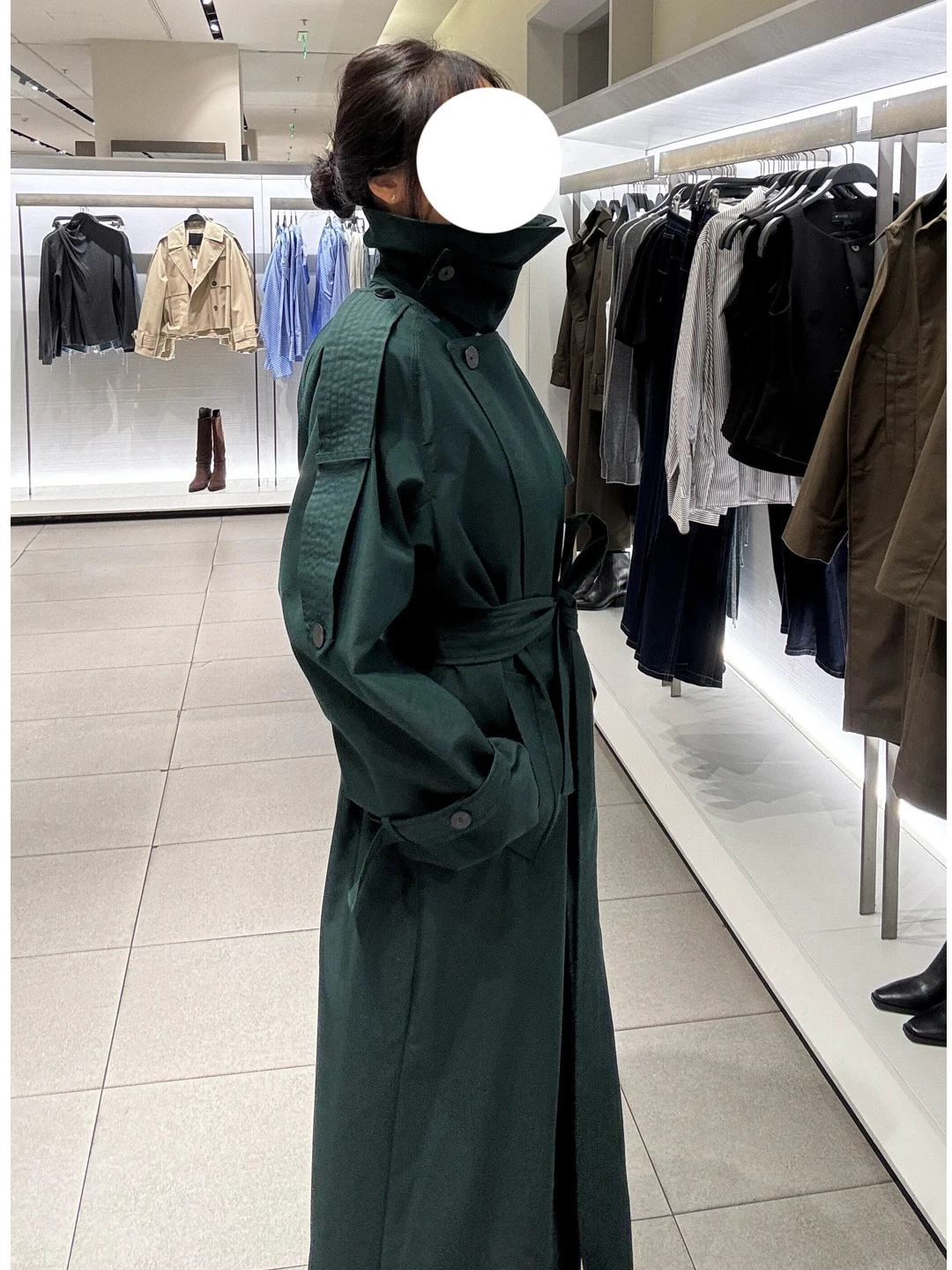 Женское длинное пальто Ele Long: высококачественная осенняя ветровка с завышенной талией в британском стиле для повседневной носки
Женское длинное пальто Ele Long: высококачественная осенняя ветровка с завышенной талией в британском стиле для повседневной носки