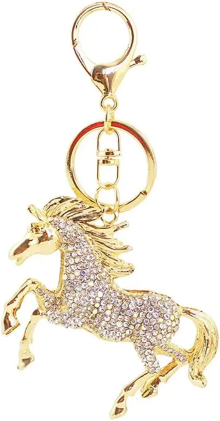 One Pack Cute Horse Horse Animal Pet Rhinestone Car Key Chain Ring Gift Bag Clip Holder for Girlfriend Boyfriend
One Pack Cute Horse Horse Animal Pet Rhinestone Car Key Chain Ring Gift Bag Clip Holder for Girlfriend Boyfriend