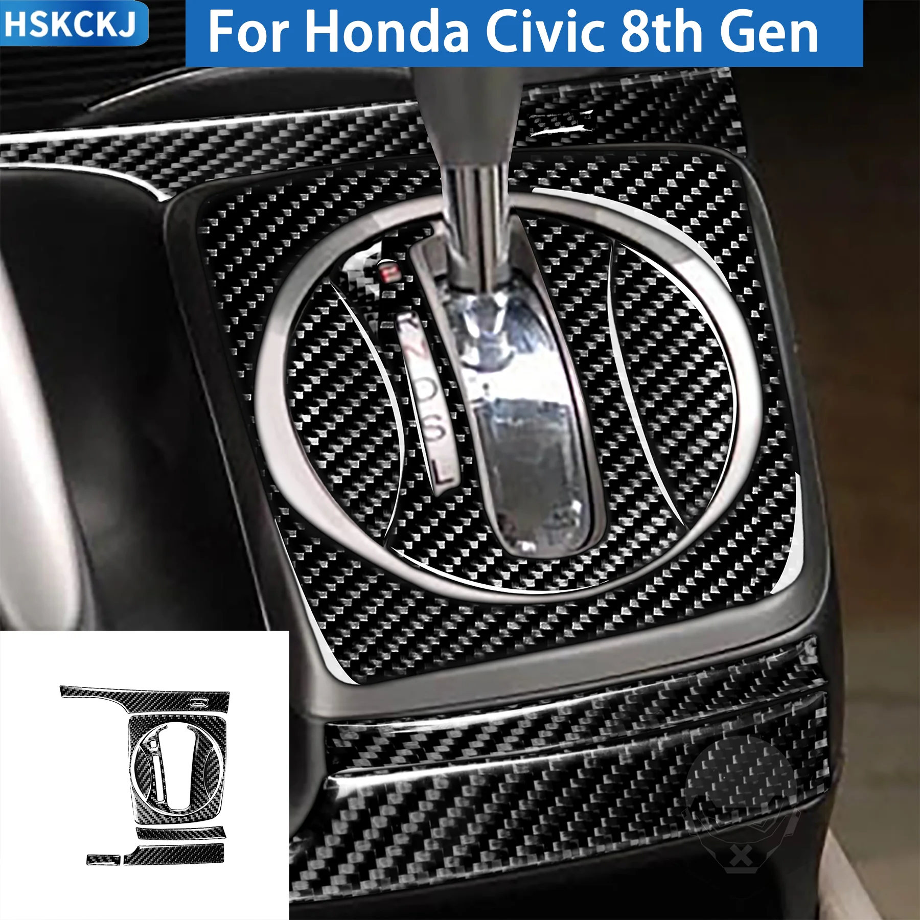 For Honda Civic 8th Gen 2006-2011 Car Central Control Automatic Transmission Panel Cover Real Soft Carbon Fiber Interior Sticker
For Honda Civic 8th Gen 2006-2011 Car Central Control Automatic Transmission Panel Cover Real Soft Carbon Fiber Interior Sticker