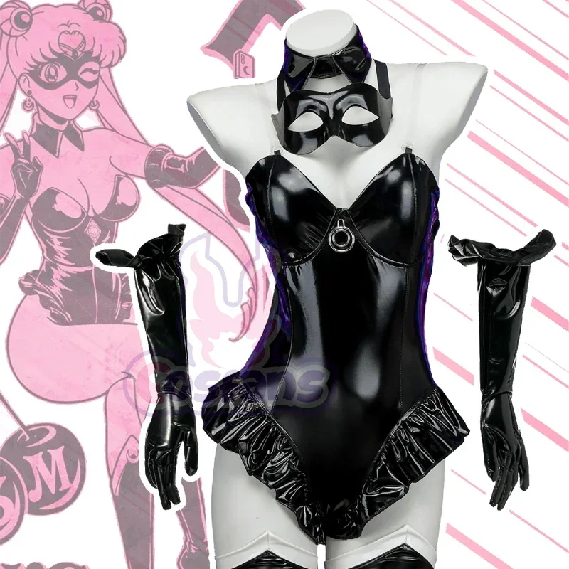 Punk Black Sailor Girls Cosplay Bunny Jumpsuit Ruffle Lingerie Bodysuit Faux Leather Rabbit Woman Maid Halloween Set
Punk Black Sailor Girls Cosplay Bunny Jumpsuit Ruffle Lingerie Bodysuit Faux Leather Rabbit Woman Maid Halloween Set