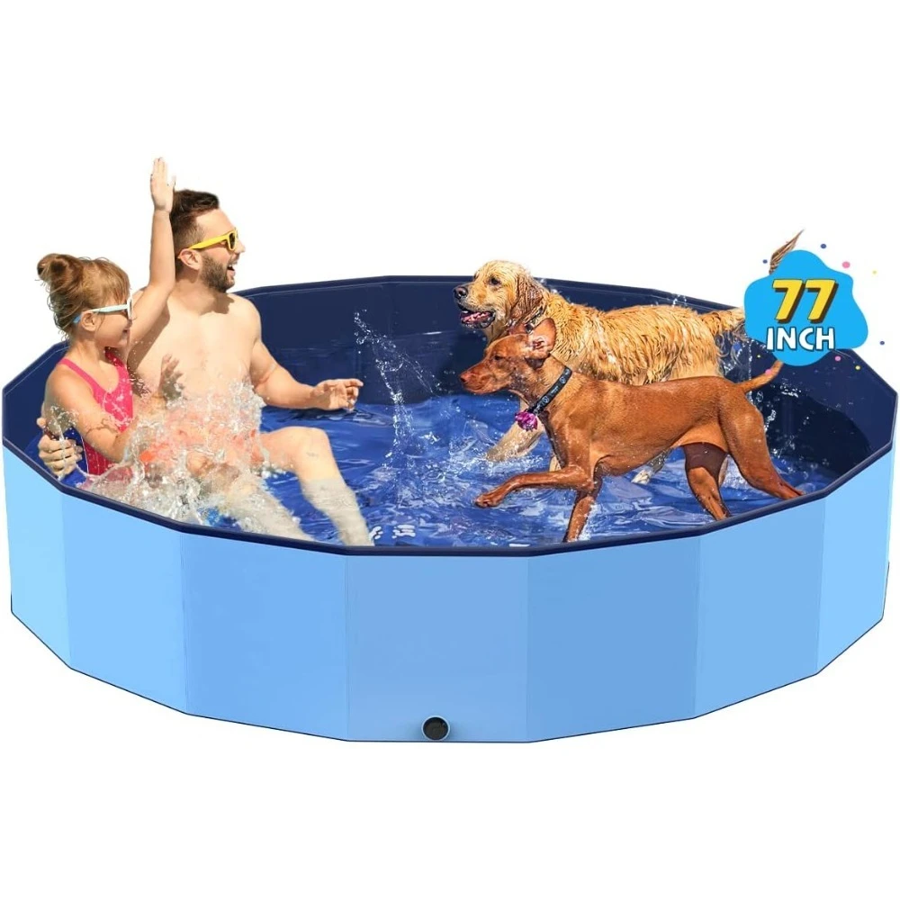 Jumbo Foldable Pool, Hard Plastic Shell Portable Swimming Pool for Dogs and Kids Pet Puppy Bathing Tub Collapsible Kiddie Pool
Jumbo Foldable Pool, Hard Plastic Shell Portable Swimming Pool for Dogs and Kids Pet Puppy Bathing Tub Collapsible Kiddie Pool