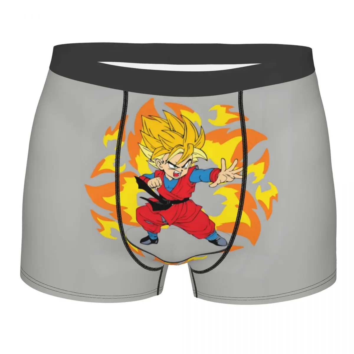 Пользовательские шорты-боксеры в стиле аниме Гоку для Homme с 3D принтом, милое нижнее белье с героями мультфильмов, трусы, эластичные трусы 
Пользовательские шорты-боксеры в стиле аниме Гоку для Homme с 3D принтом, милое нижнее белье с героями мультфильмов, трусы, эластичные трусы