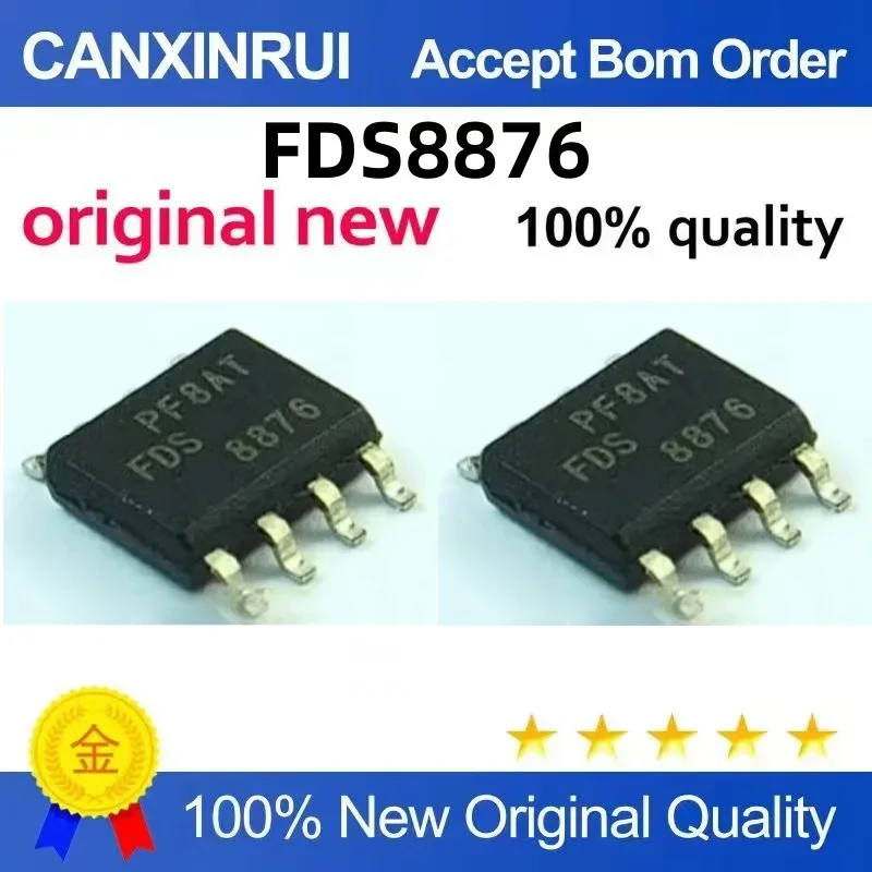 (5-100 pieces) FDS8876-NL FDS8876 SOP-8 SMT IC MOS field-effect transistor brand new in stock
(5-100 pieces) FDS8876-NL FDS8876 SOP-8 SMT IC MOS field-effect transistor brand new in stock