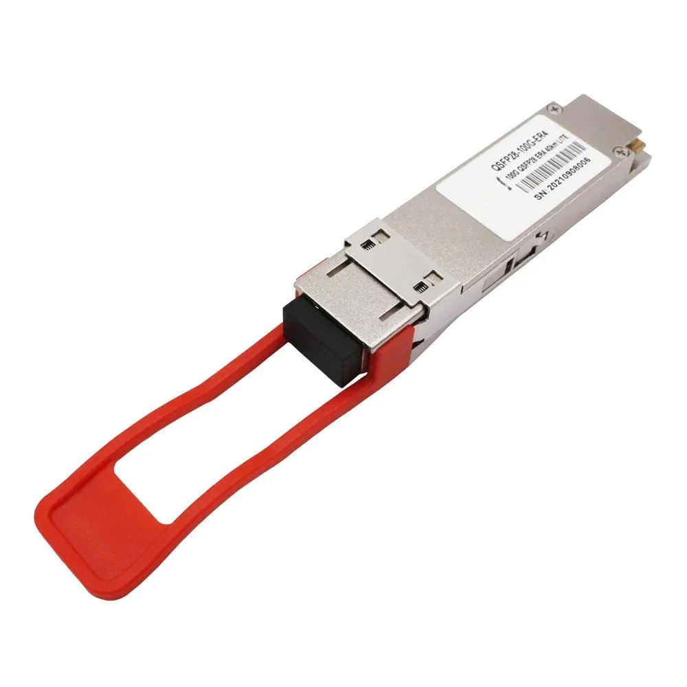 Горячий продукт 100G QSFP28 ER4 1310 нм 40 км дуплексный LC SMF оптоволоконный модуль приемопередатчика 
Горячий продукт 100G QSFP28 ER4 1310 нм 40 км дуплексный LC SMF оптоволоконный модуль приемопередатчика