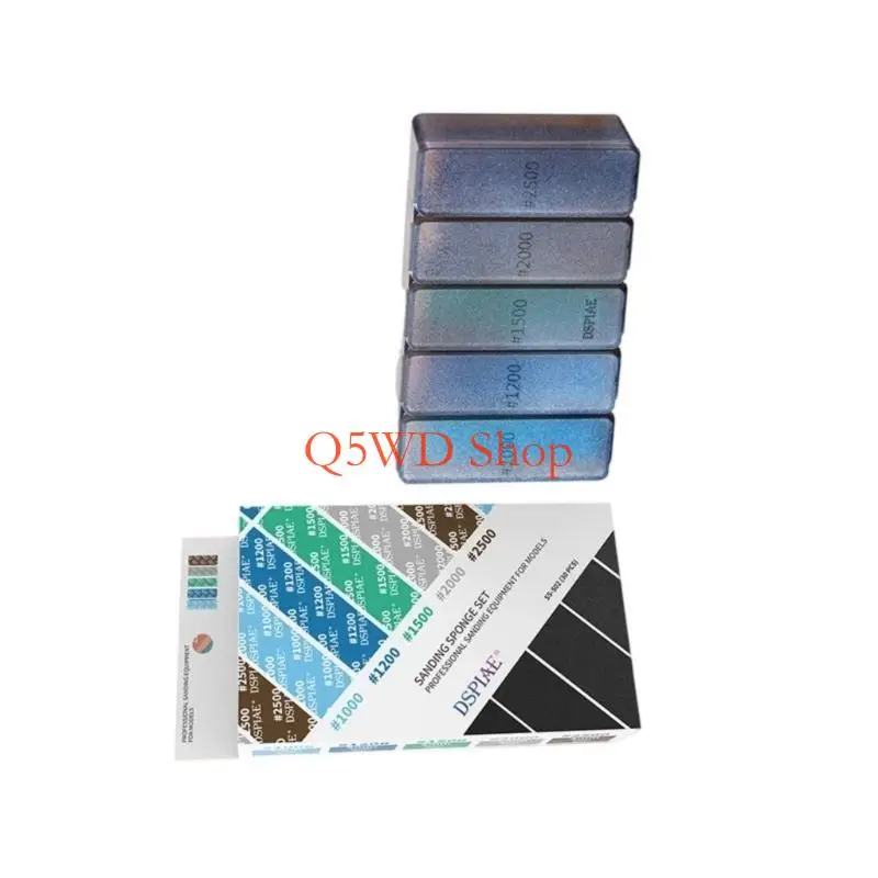 Q5WD 30pcs Flexible Model Sandpaper Sponges Set Various Grits GK Craft Polishing Tool
Q5WD 30pcs Flexible Model Sandpaper Sponges Set Various Grits GK Craft Polishing Tool