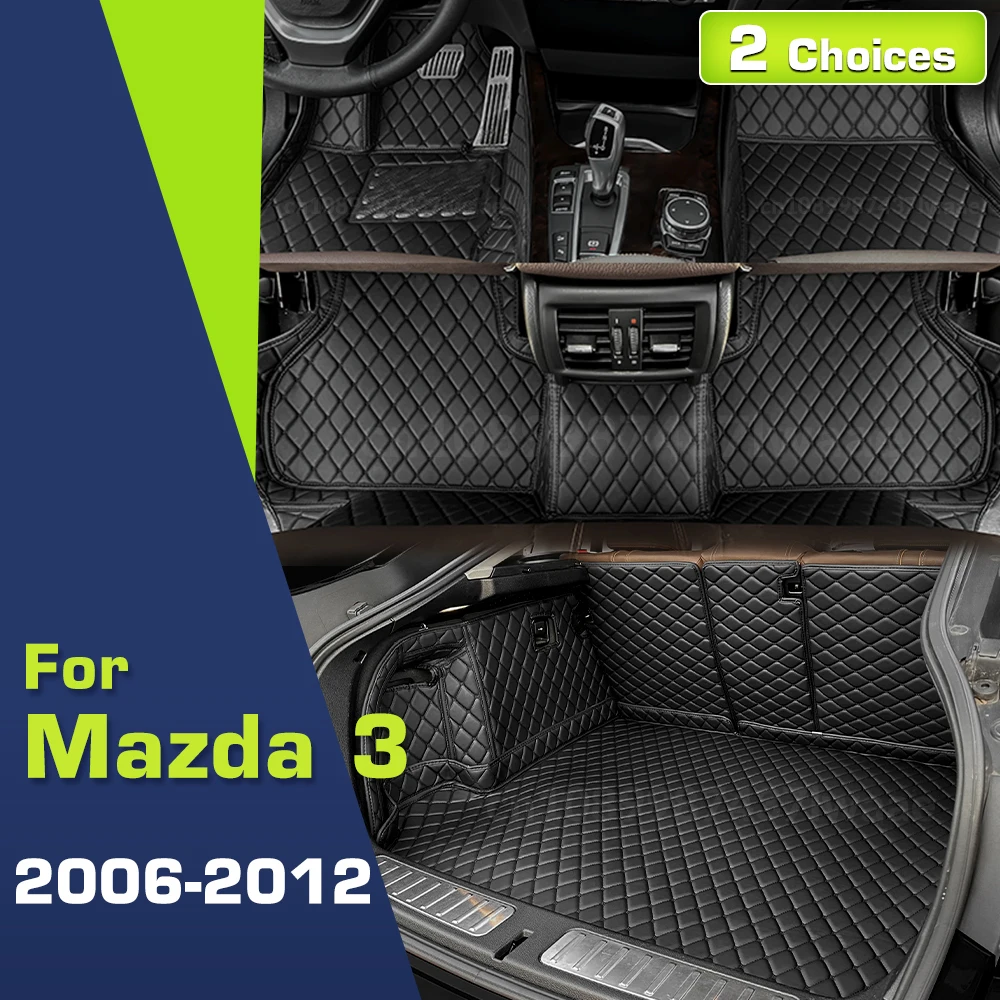 Car Floor Mats For Mazda 3 2006-2012 2011 2010 09 08 07 Custom Trunk Mat Auto foot Pads Carpet Cover Interior Accessories
Car Floor Mats For Mazda 3 2006-2012 2011 2010 09 08 07 Custom Trunk Mat Auto foot Pads Carpet Cover Interior Accessories