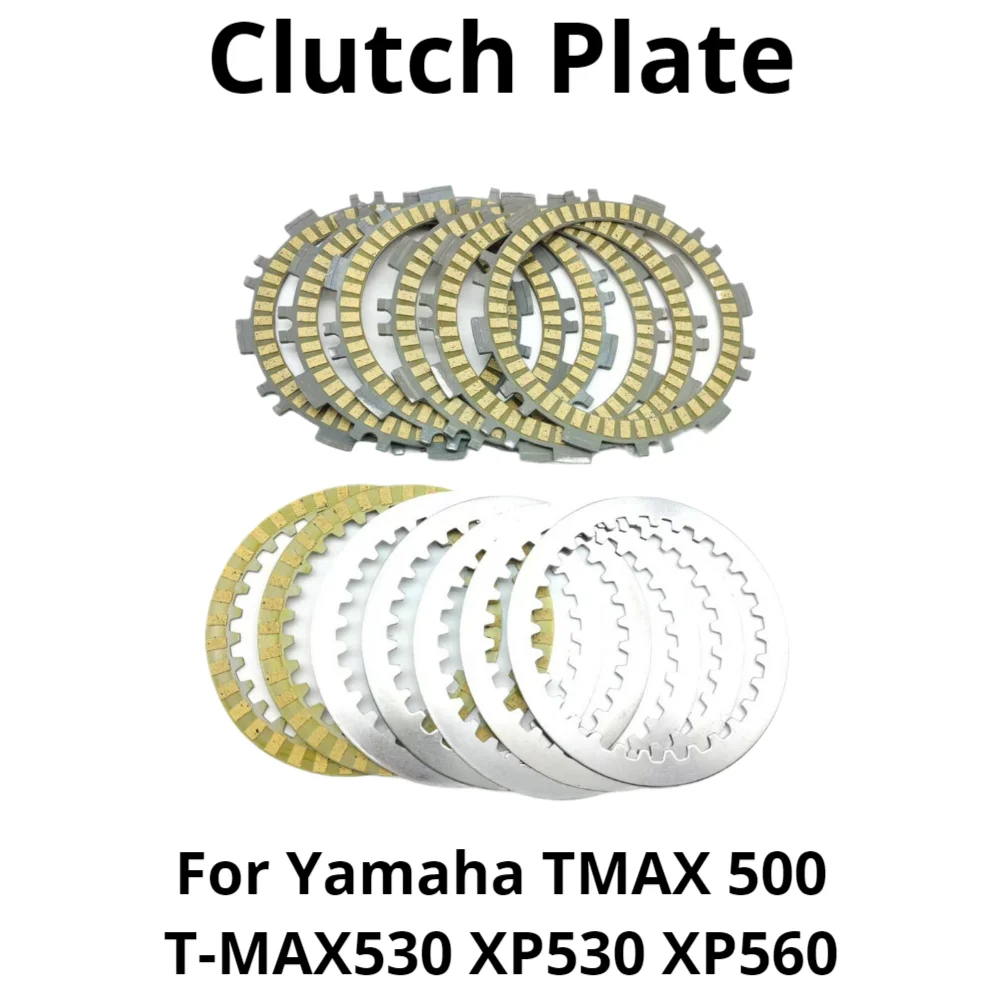 For Yamaha TMAX 500 TMAX530 T-MAX530 XP530 XP560 XP T-MAX TMAX 530 560 TMAX560 T-MAX560 Motorcycle Clutch Plates Friction
For Yamaha TMAX 500 TMAX530 T-MAX530 XP530 XP560 XP T-MAX TMAX 530 560 TMAX560 T-MAX560 Motorcycle Clutch Plates Friction