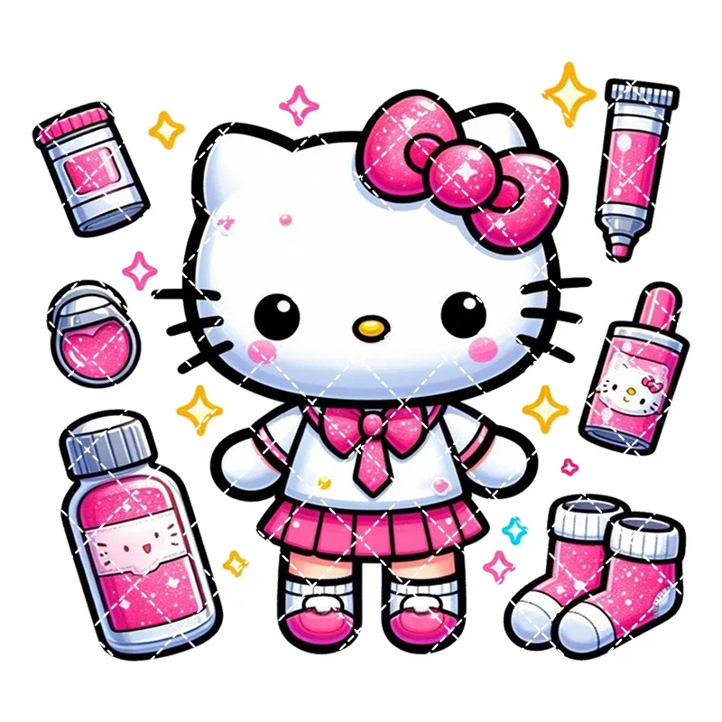 Sanrio New Hello Kitty Iron On Heat Transfer Stickers For Clothes DTF Pinted Vinyl Thermal Appliques Washable T-Shirt Patch
Sanrio New Hello Kitty Iron On Heat Transfer Stickers For Clothes DTF Pinted Vinyl Thermal Appliques Washable T-Shirt Patch
