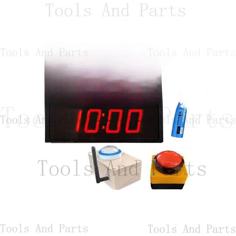 Double Button Start Finish Rock Climbing Competition Stopwatch Clap Your Hands Voice Timer