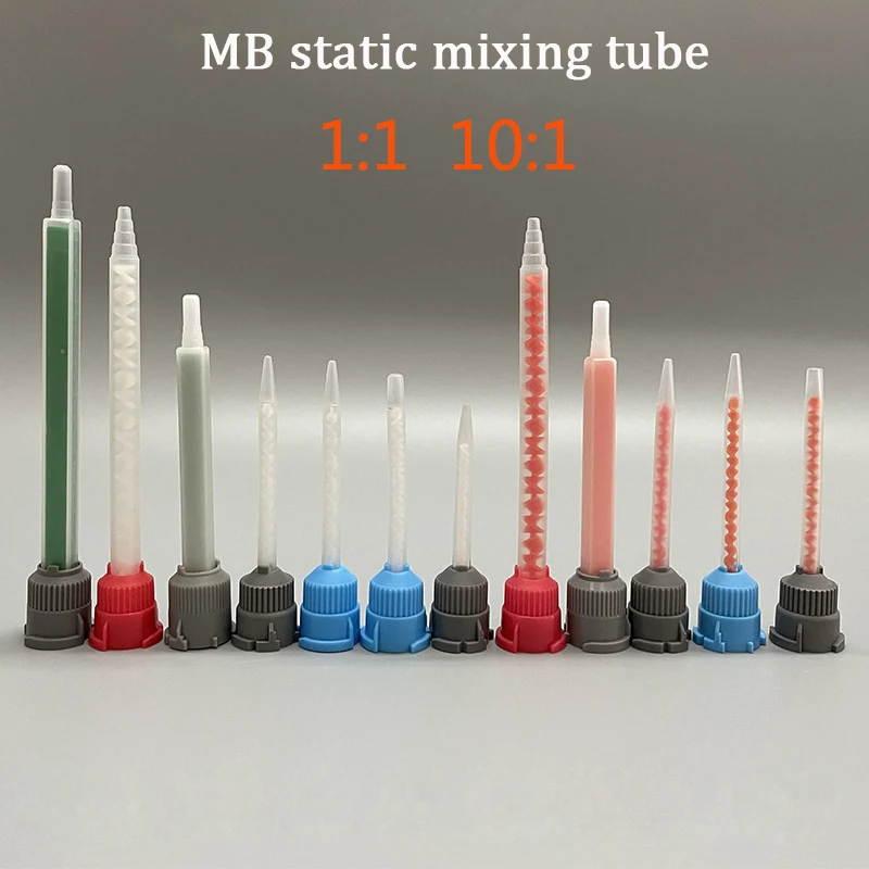 AB Adhesive Mixing Tube Nozzle MB Mixing & Stirring Spiral Tube 2-Part Two-Component) Adhesive Mixing Ratios 1:1 & 10:1
AB Adhesive Mixing Tube Nozzle MB Mixing & Stirring Spiral Tube 2-Part Two-Component) Adhesive Mixing Ratios 1:1 & 10:1