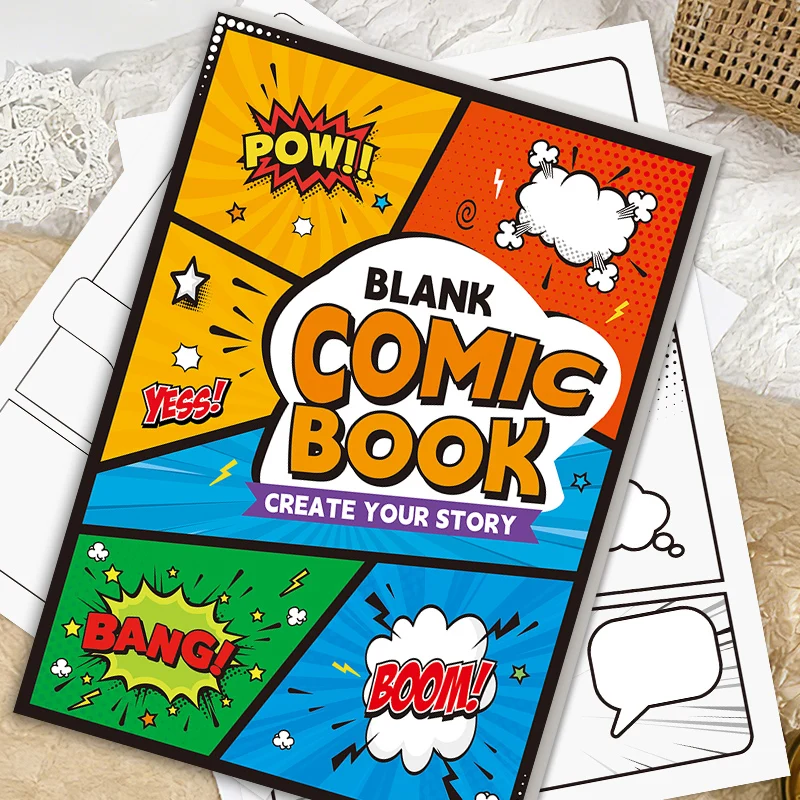 Create Your Own Comic Book: Use Various Templates To Draw and Create Your Own Unique Adventure Story
Create Your Own Comic Book: Use Various Templates To Draw and Create Your Own Unique Adventure Story