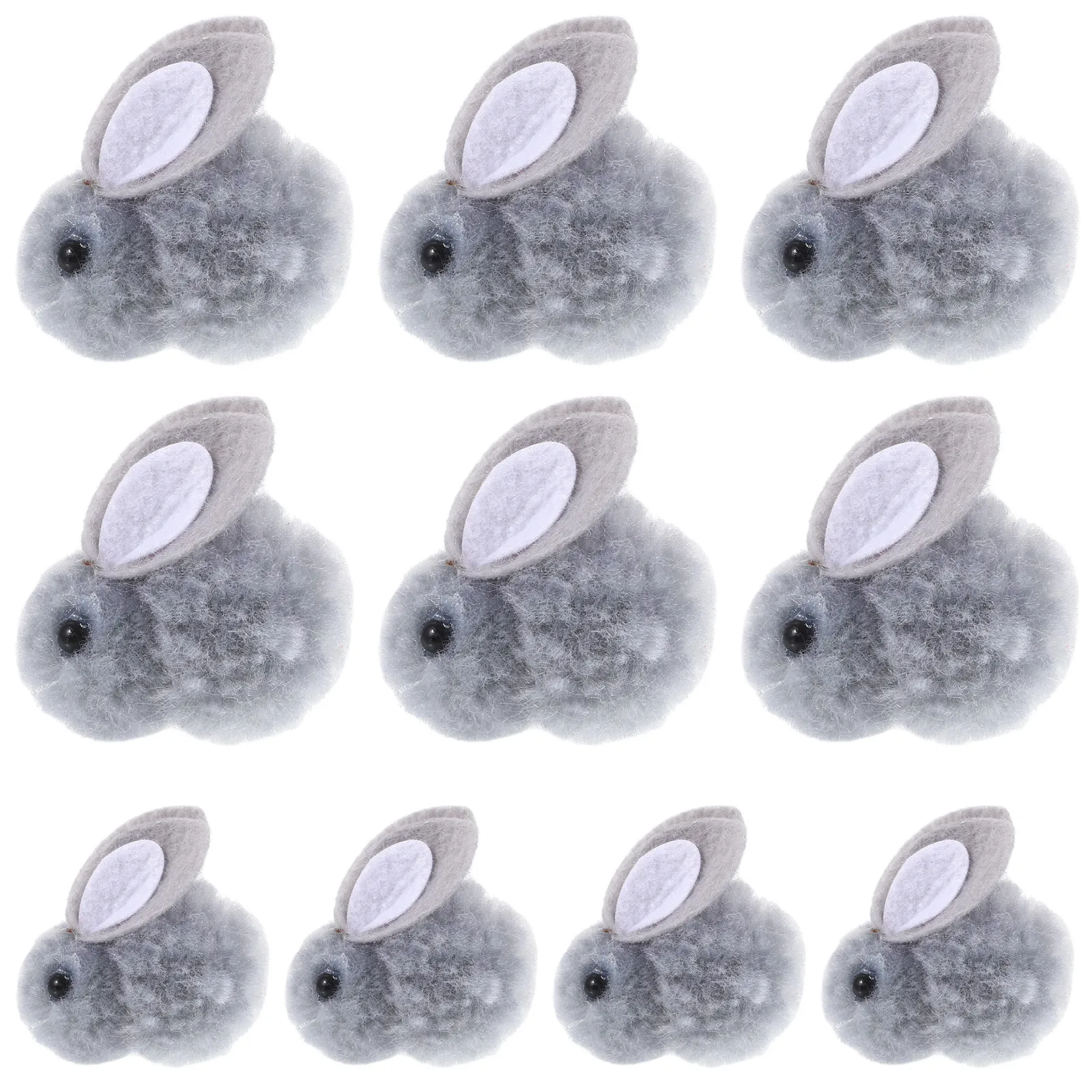 10Pcs Mini Rabbit Small Stuffed Animal 5.5cm DIY Clothing Ornament Hat Scarves Backpack Crafts Making Supplies
10Pcs Mini Rabbit Small Stuffed Animal 5.5cm DIY Clothing Ornament Hat Scarves Backpack Crafts Making Supplies