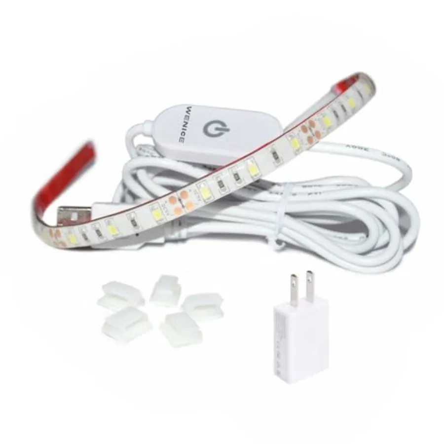 Sewing Machine Light, Dimmable Touch Control Bright Daylight, LED Light for Decorative Purposes, Quilting Sewing Craft Accessor
Sewing Machine Light, Dimmable Touch Control Bright Daylight, LED Light for Decorative Purposes, Quilting Sewing Craft Accessor