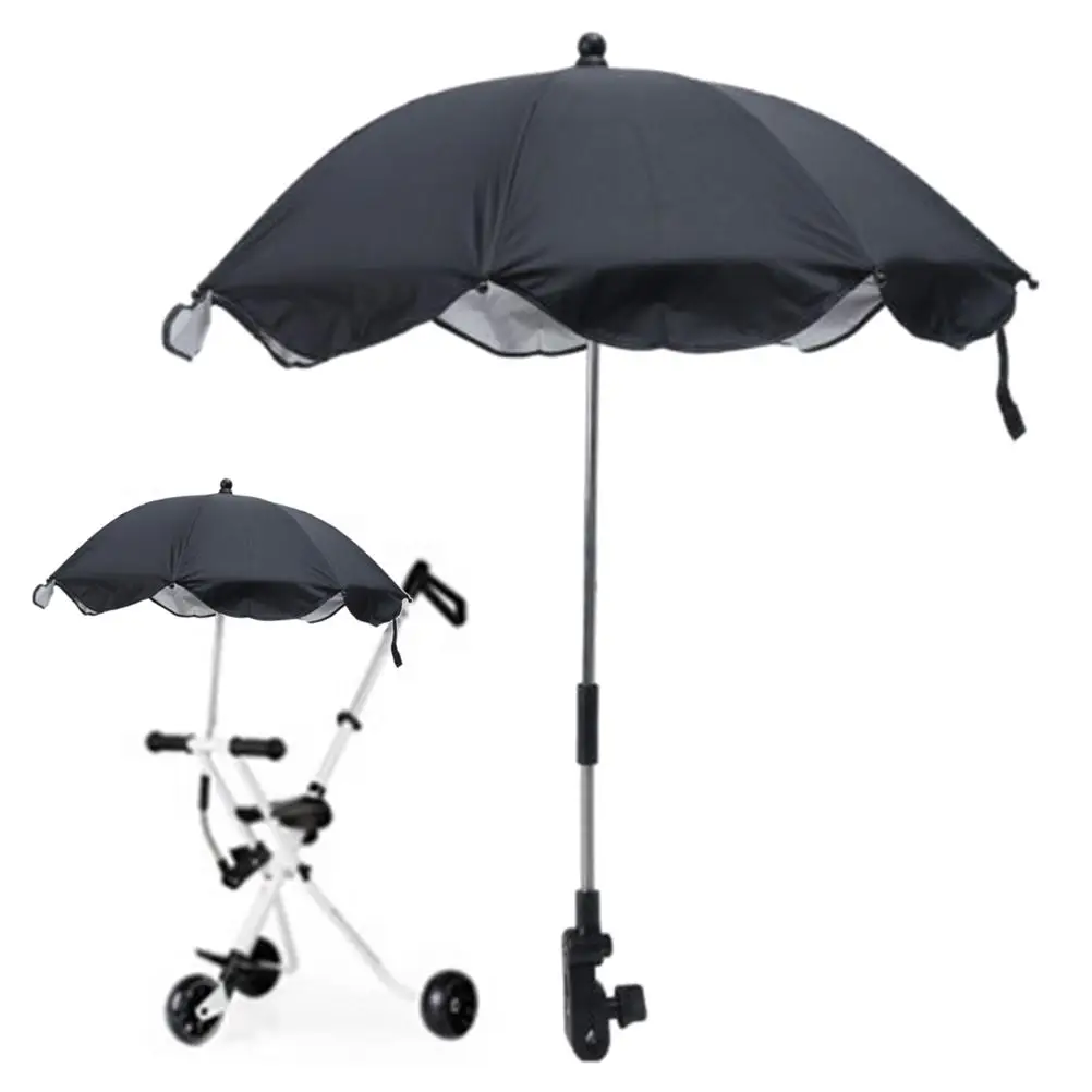 Baby Stroller Umbrella Sun Protection Adjustable Join Clip Pram Buggies Black Color Universal Size UV Shield Outdoor Use
Baby Stroller Umbrella Sun Protection Adjustable Join Clip Pram Buggies Black Color Universal Size UV Shield Outdoor Use