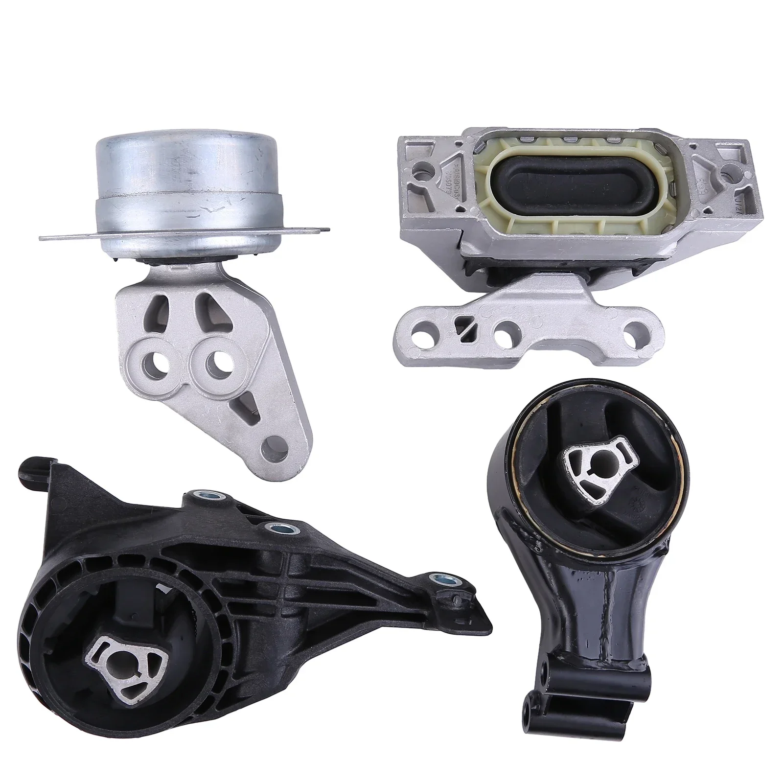 4PCS Engine Motor and Transmission Mount Set, Compatible with 2010-2016 Cadillac SRX FWD Automatic 3.0L and 3.6L
4PCS Engine Motor and Transmission Mount Set, Compatible with 2010-2016 Cadillac SRX FWD Automatic 3.0L and 3.6L