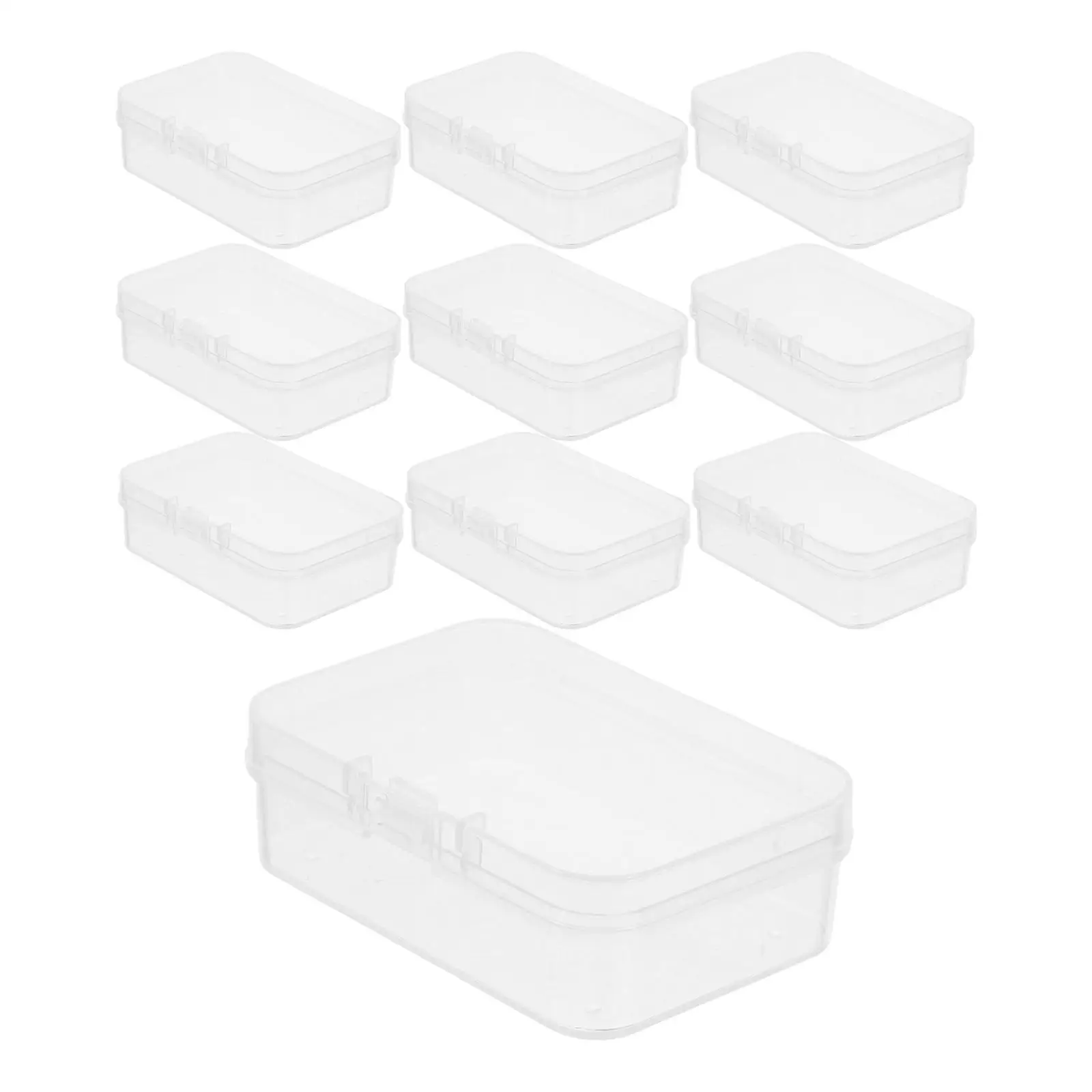 10 Pcs Boxes Beads Storage Containers 6 5x4 5x2 CM High Transparency Clear Mini Beads Box Packing Cases ganizer
10 Pcs Boxes Beads Storage Containers 6 5x4 5x2 CM High Transparency Clear Mini Beads Box Packing Cases ganizer