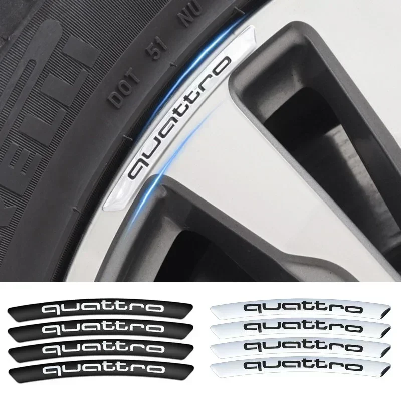 4PCS Car Wheel Sticker for Audi Quattro Logo A3 A4 A5 A6 A7 A8 S3 S4 S5 S6 S7 S8 RS3 RS4 RS5 RS6 Sport Emblem Badge Accessories
4PCS Car Wheel Sticker for Audi Quattro Logo A3 A4 A5 A6 A7 A8 S3 S4 S5 S6 S7 S8 RS3 RS4 RS5 RS6 Sport Emblem Badge Accessories