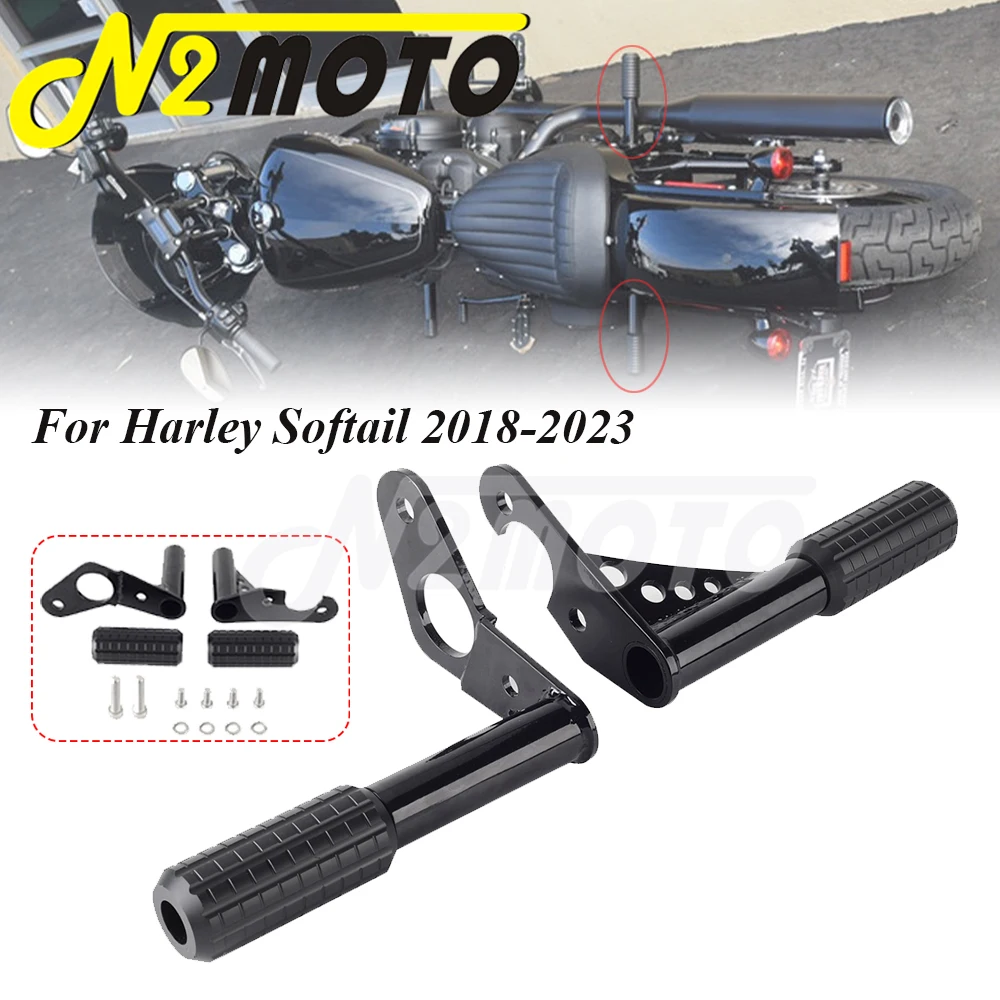 Highway Motorcycle Rear Passenger Pegs High 2 Step Peg Crash Bar For Harley Softail Street Bob Standard 18+ Engine Guard Bumper
Highway Motorcycle Rear Passenger Pegs High 2 Step Peg Crash Bar For Harley Softail Street Bob Standard 18+ Engine Guard Bumper
