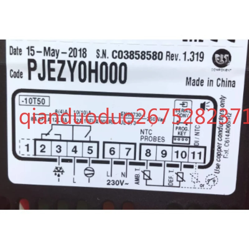 For Carle thermostat PJEZY0H000: PJEZYOHOOO
For Carle thermostat PJEZY0H000: PJEZYOHOOO