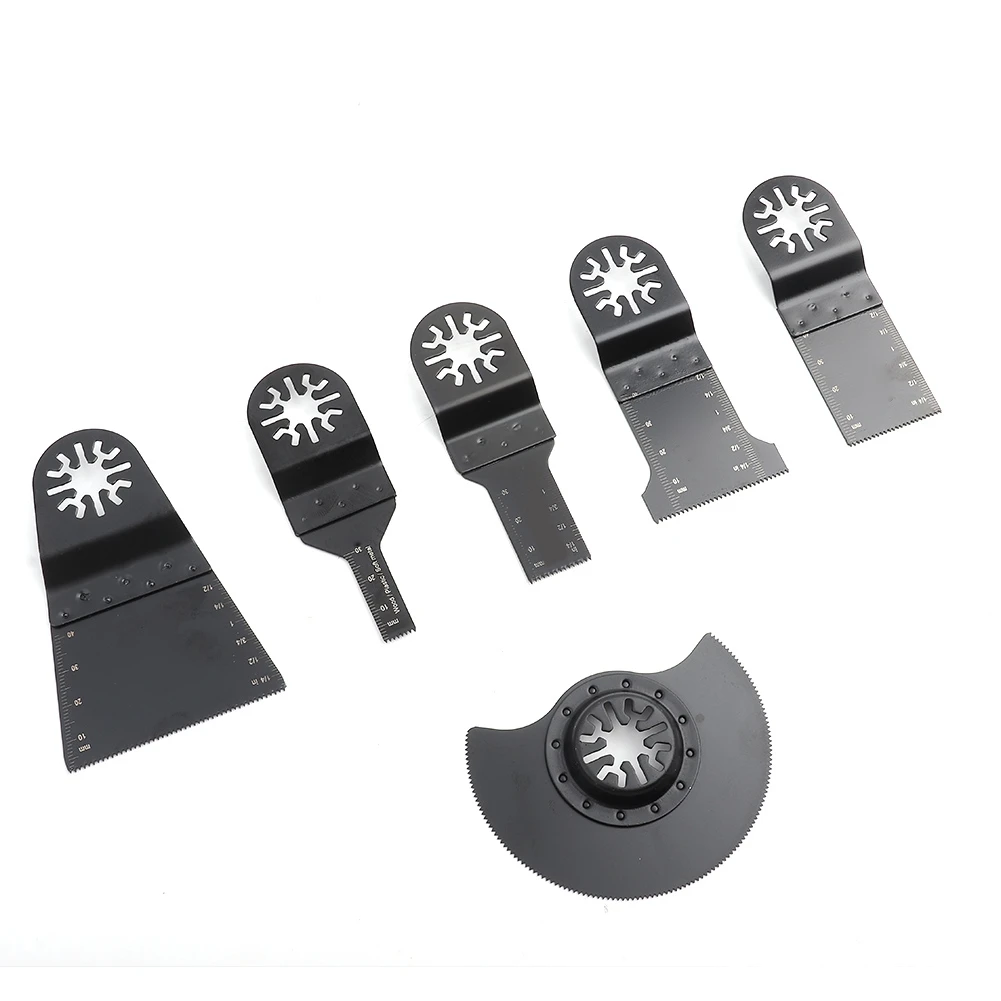 6pcs Standard Oscillating Multitools Saw Blades Power Tools Cutter
6pcs Standard Oscillating Multitools Saw Blades Power Tools Cutter