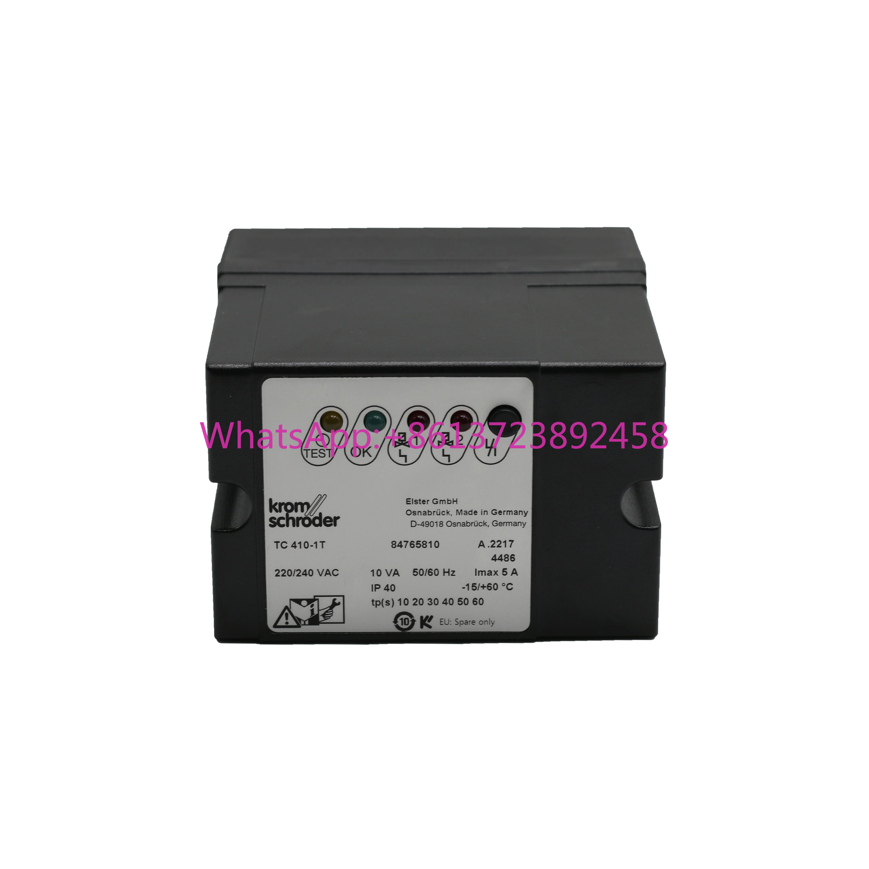 Original Kromschroder Gas Burner Controller TC410-1T Control Box for Industrial Combustion
Original Kromschroder Gas Burner Controller TC410-1T Control Box for Industrial Combustion