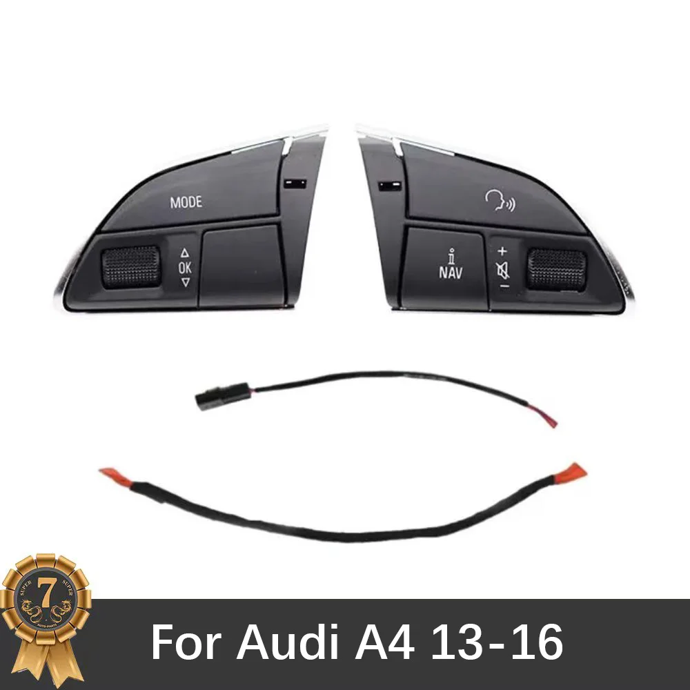 For Audi A4 13-16 Original Steering Wheel Button Key Button Assembly Accessories
For Audi A4 13-16 Original Steering Wheel Button Key Button Assembly Accessories