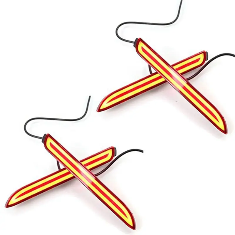 Compact 2Pair Led Car Rear Bumper Reflector Tail Brake Light Bar For Toyota Camry Reiz Wish Sienna Innova Lexus Isf Gx470 Rx300
Compact 2Pair Led Car Rear Bumper Reflector Tail Brake Light Bar For Toyota Camry Reiz Wish Sienna Innova Lexus Isf Gx470 Rx300