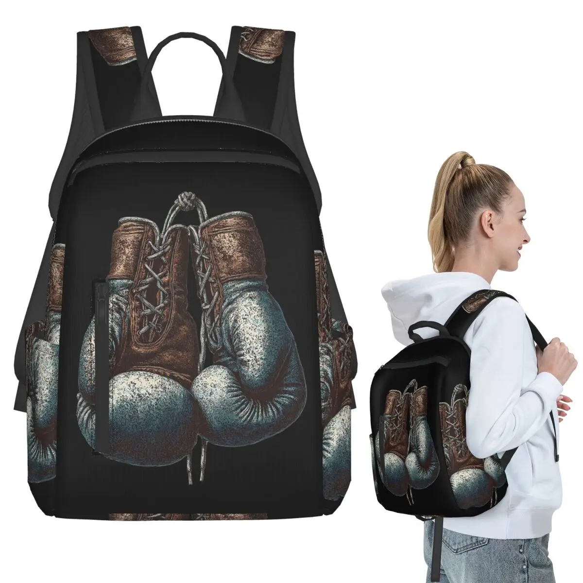 Boxing Kickboxing Boxing Gloves Backpack Student BookBag Kids School Bag Computer Shoulder Bags Men Women
Boxing Kickboxing Boxing Gloves Backpack Student BookBag Kids School Bag Computer Shoulder Bags Men Women
